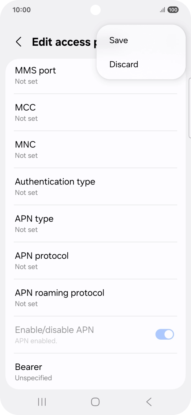 Press Save. Press Save.