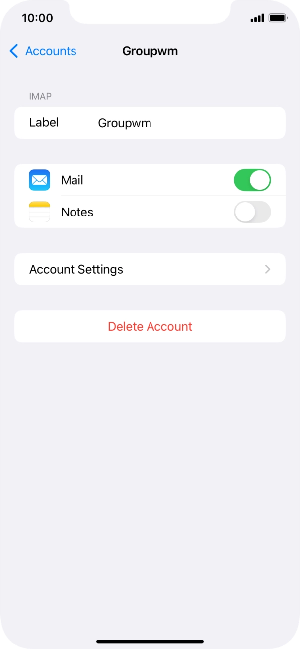 Press Account Settings. Press Account Settings.