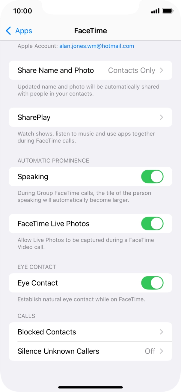 Press SharePlay. Press SharePlay.