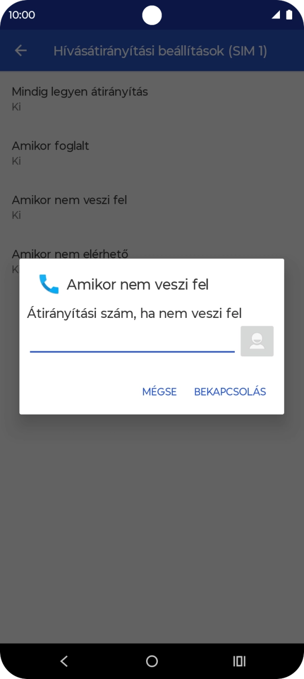 Írd be azt, hogy +36709090999, és válaszd a BEKAPCASOLÁS lehetőséget. Írd be azt, hogy +36709090999, és válaszd a BEKAPCASOLÁS lehetőséget.