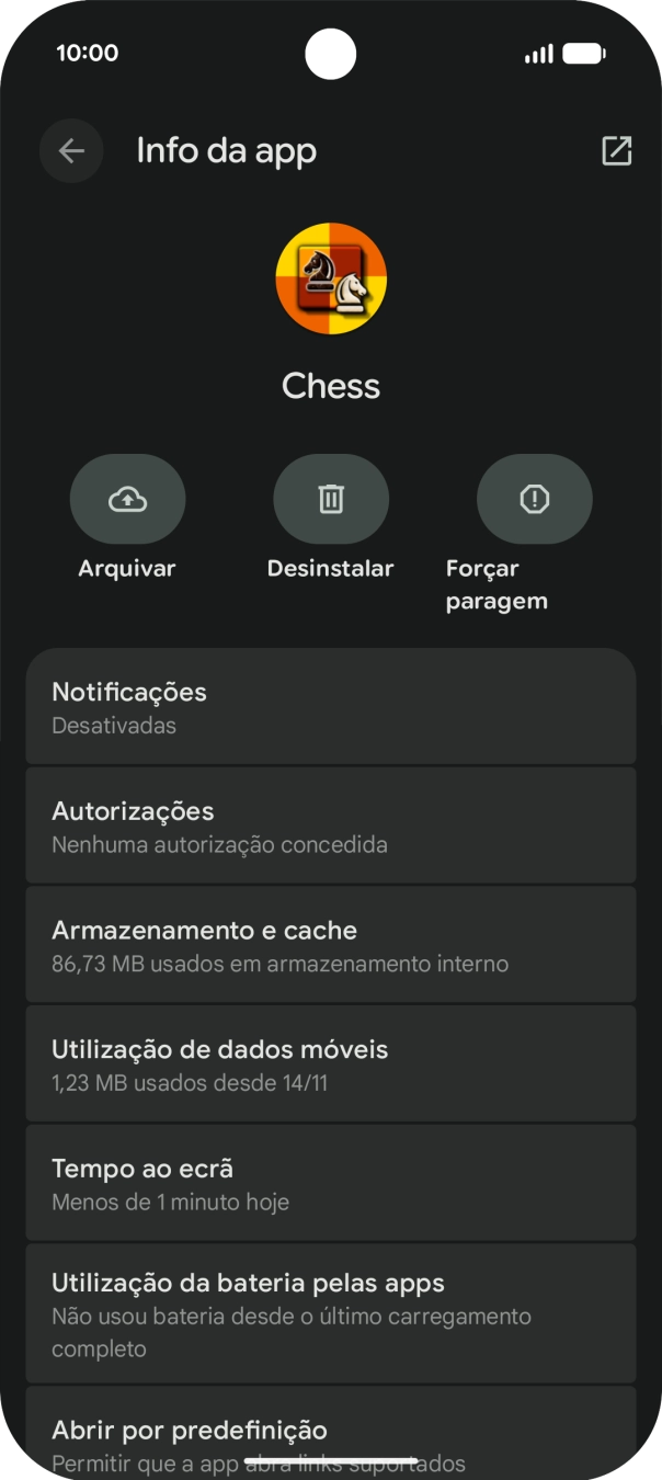 Prima Armazenamento e cache.