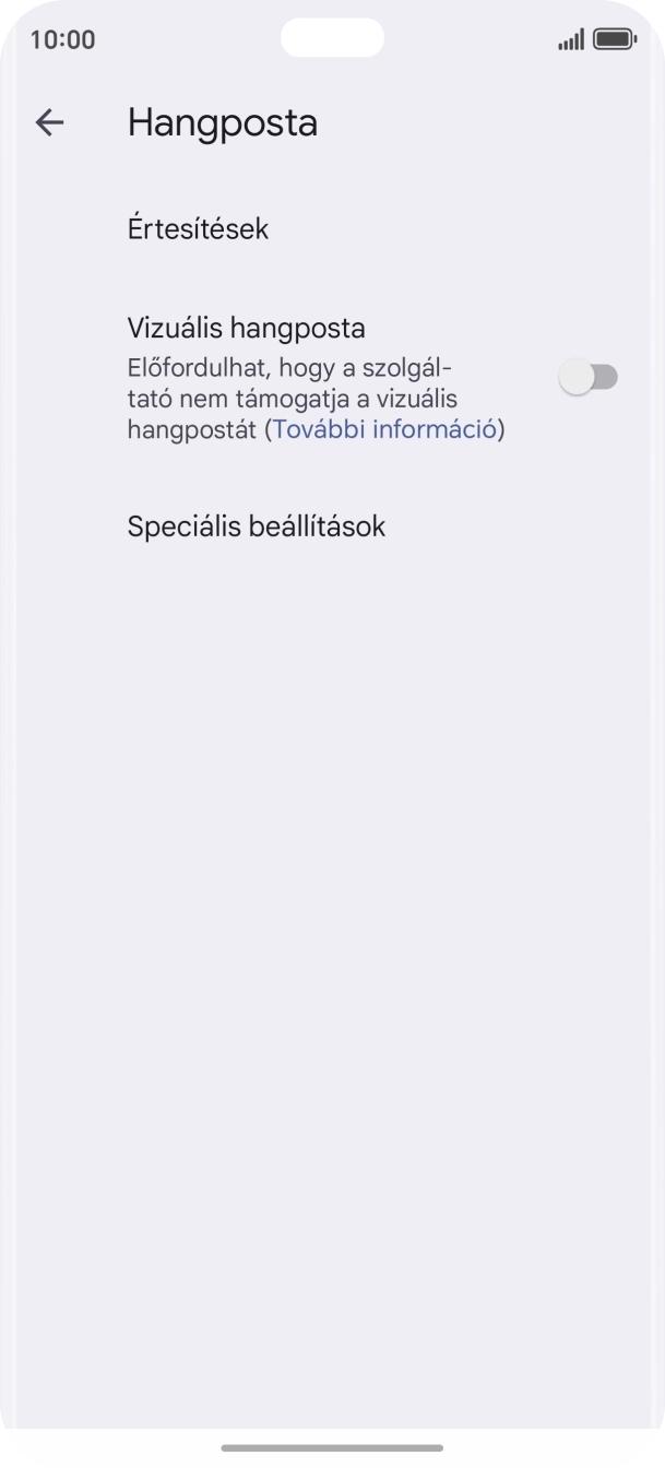 Válaszd a Speciális beállítások lehetőséget. Válaszd a Speciális beállítások lehetőséget.