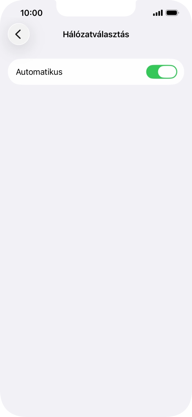 Kattints az „Automatikus” melletti csúszkára a funkció automatikus választásának be- vagy kikapcsolásához. Kattints az „Automatikus” melletti csúszkára a funkció automatikus választásának be- vagy kikapcsolásához.