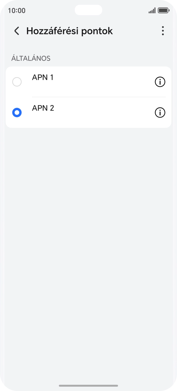 Húzd az ujjad felfelé a kijelző aljáról, hogy visszatérj a kezdőképernyőhöz. Húzd az ujjad felfelé a kijelző aljáról, hogy visszatérj a kezdőképernyőhöz.