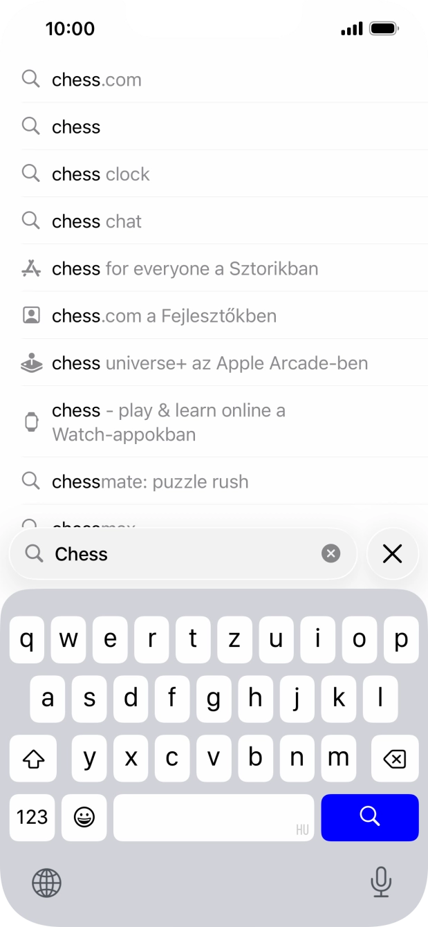 Kattints a keresés ikonra. Kattints a keresés ikonra.