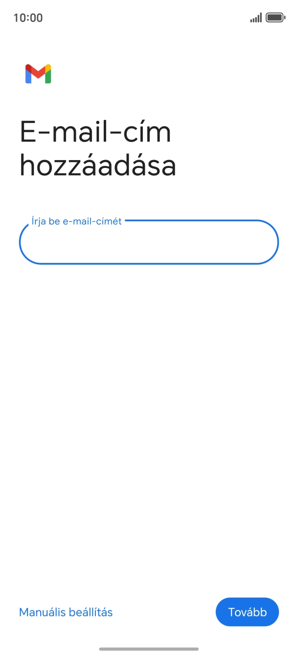 Válaszd a Tovább lehetőséget.