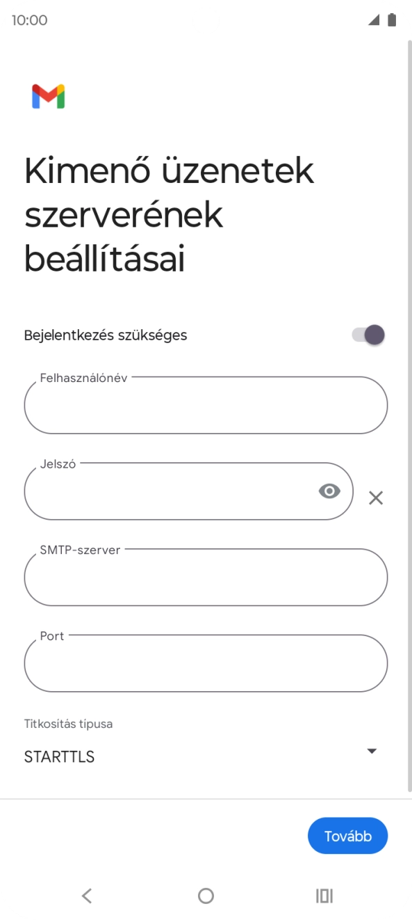 Kattints a „Bejelentkezés szükséges” melletti csúszkára a funkció bekapcsolásához.