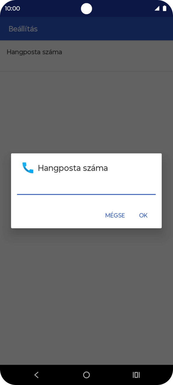 Írd be azt, hogy +36709090999, és válaszd az OK lehetőséget. Írd be azt, hogy +36709090999, és válaszd az OK lehetőséget.