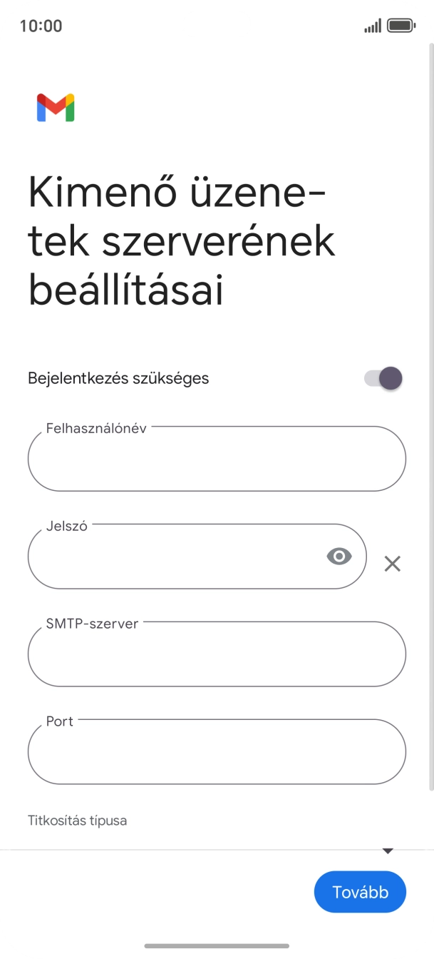 Kattints a „Bejelentkezés szükséges” melletti csúszkára a funkció bekapcsolásához.