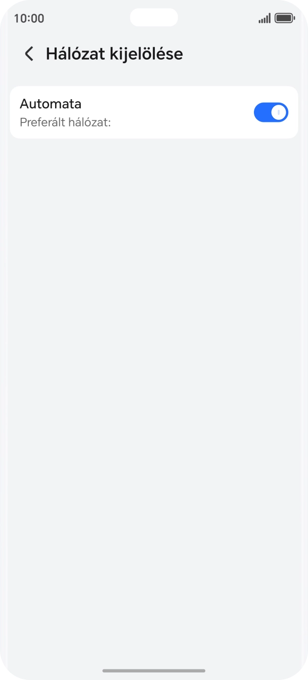 Kattints az „Automata” melletti csúszkára a funkció kikapcsolásához. Kattints az „Automata” melletti csúszkára a funkció kikapcsolásához.