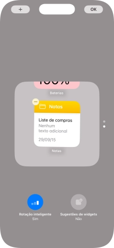 Prima Rotação inteligente para ativar ou desativar a função.