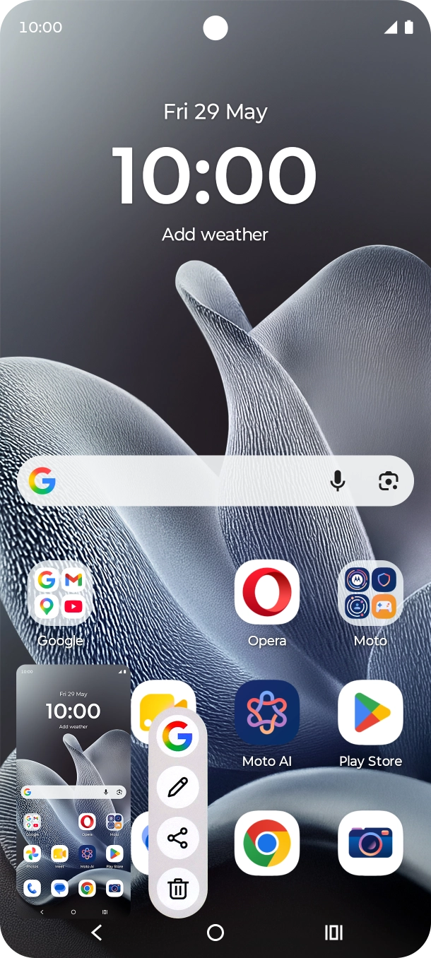 To edit your screenshot, press the screenshot and follow the instructions on the screen to make the required changes.