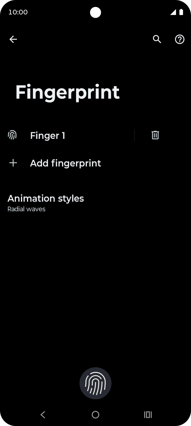 Press the Return key.