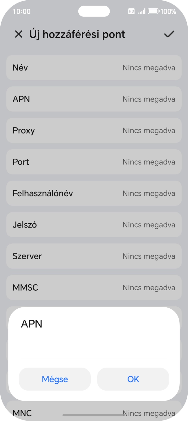 Amennyiben előfizetésed van, írd be azt, hogy internet, és válaszd az OK lehetőséget. Amennyiben előfizetésed van, írd be azt, hogy internet, és válaszd az OK lehetőséget.