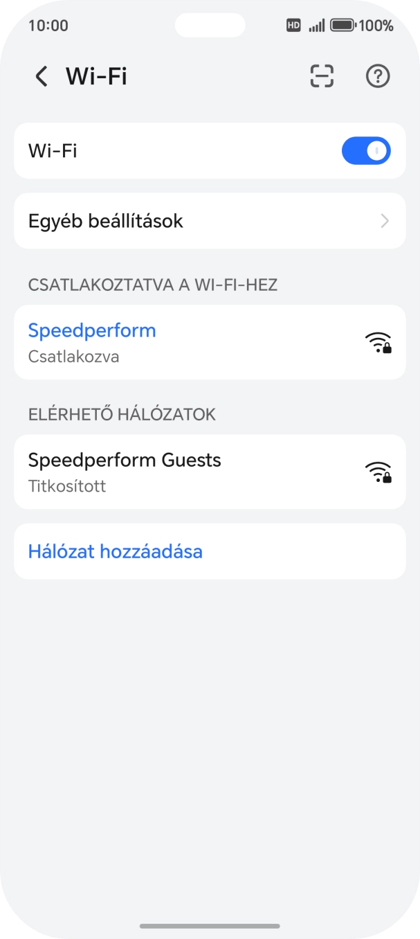 Húzd az ujjad felfelé a kijelző aljáról, hogy visszatérj a kezdőképernyőhöz. Húzd az ujjad felfelé a kijelző aljáról, hogy visszatérj a kezdőképernyőhöz.