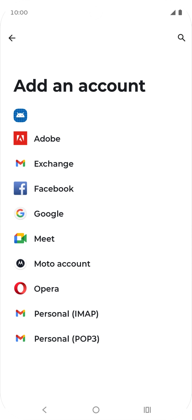 Press Google. Press Google.