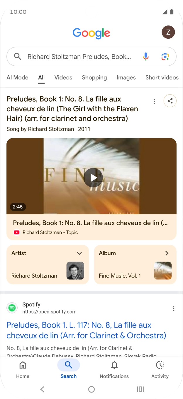 Follow the instructions on the screen to use the search results. Follow the instructions on the screen to use the search results.