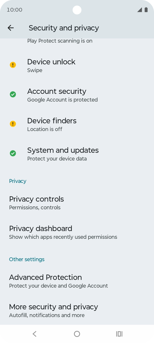Press More security and privacy. Press More security and privacy.