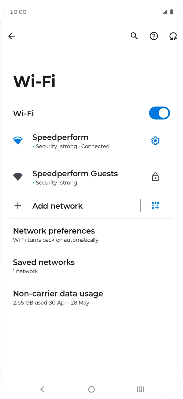 Press the Home key to return to the home screen. Press the Home key to return to the home screen.