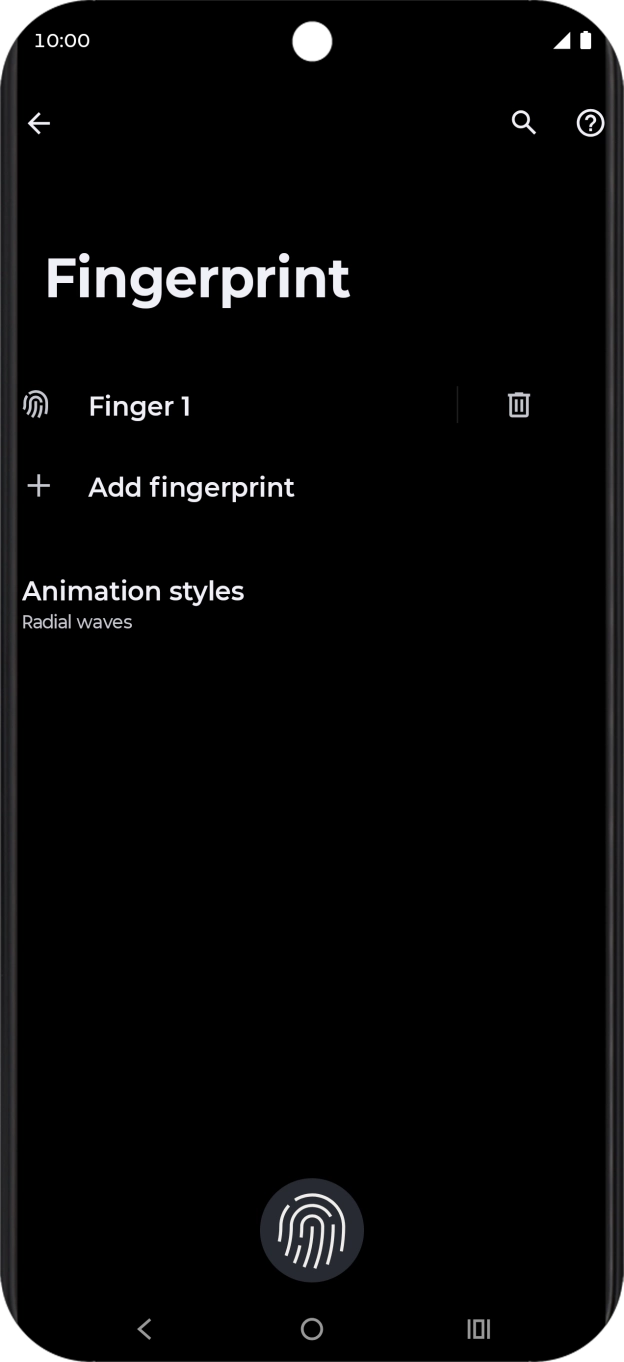 Press the Return key.