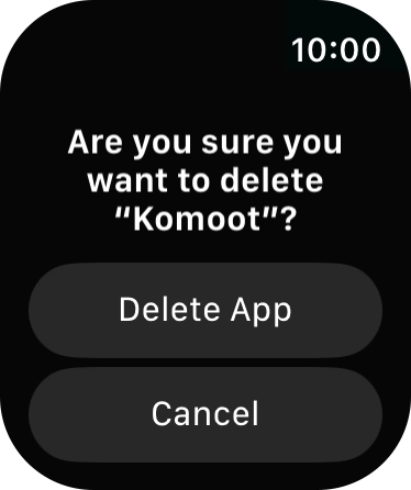 Press Delete App.