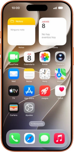 Imagen 1: Vista frontal del Apple iPhone 17 Pro - Red