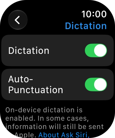 Press the Digital Crown several times to return to standby mode.