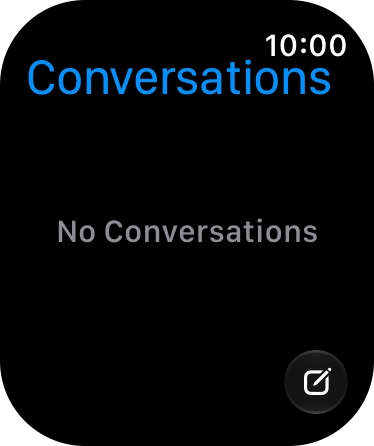 Press the new conversation icon.