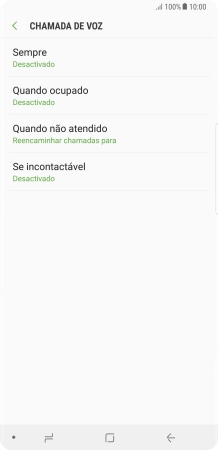 Prima a tecla de início para terminar e voltar ao ecrã inicial.