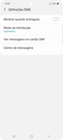 Prima Centro de mensagens.