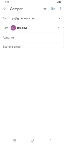 Prima Assunto e introduza o assunto pretendido.