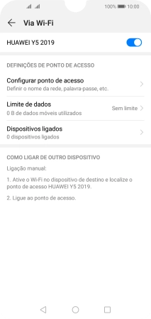 Prima a tecla de início para terminar e voltar ao ecrã inicial.