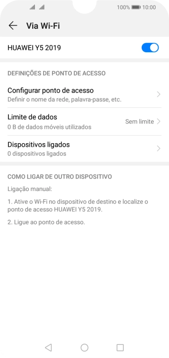 Prima a tecla de início para terminar e voltar ao ecrã inicial.