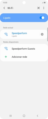 Prima a tecla de início para terminar e voltar ao ecrã inicial.
