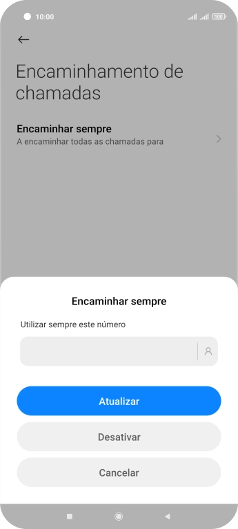 Prima Desativar.