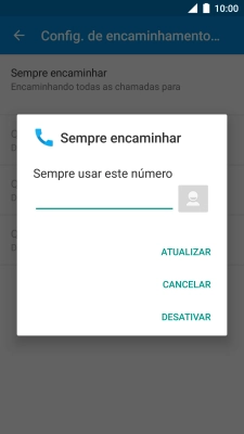 Prima DESATIVAR.