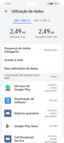 Prima Acesso à rede.