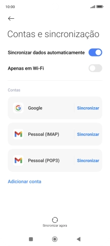 Prima a tecla de início para terminar e voltar ao ecrã inicial.