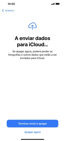 Prima Apagar agora.