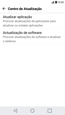 Prima Actualização de software.