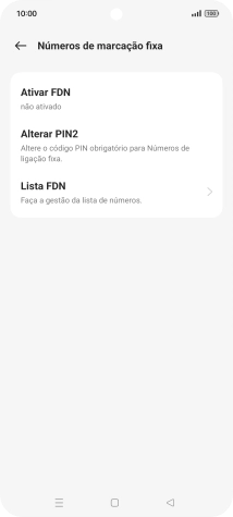 Prima Ativar FDN.