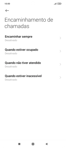 Prima a tecla de início para terminar e voltar ao ecrã inicial.
