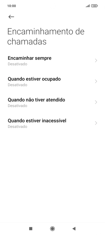 Prima a tecla de início para terminar e voltar ao ecrã inicial.