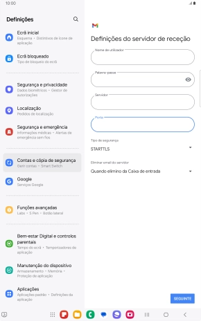 Prima a lista suspensa sob 