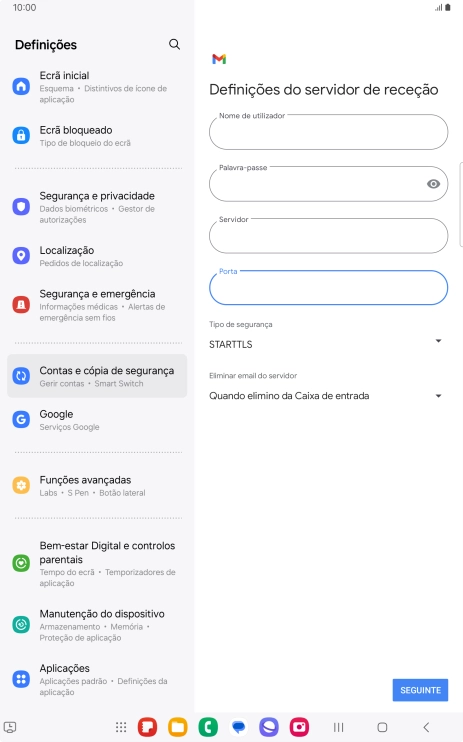 Prima a lista suspensa sob 