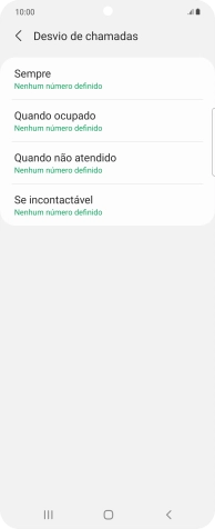 Prima a tecla de início para terminar e voltar ao ecrã inicial.