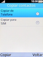 Escolha Copiar para.