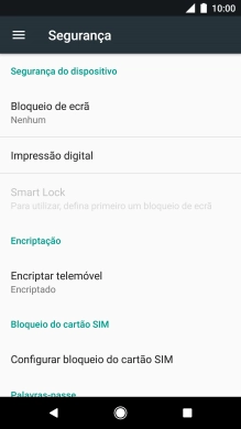 Prima a tecla de início para terminar e voltar ao ecrã inicial.