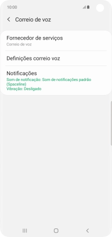 Prima Definições correio voz.