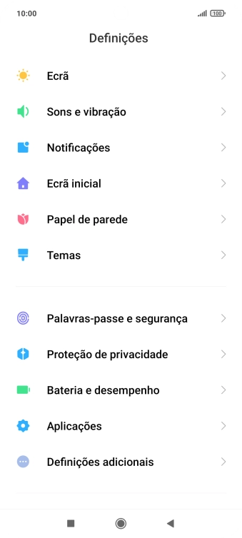Prima Sons e vibração.